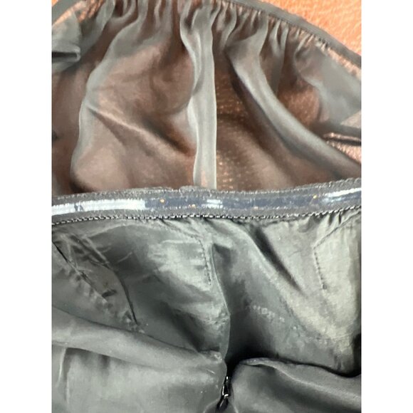 Adrianna Papell Black Sleeveless Chiffon Halter Dress Cocktail Sz 8 Party Wear - Picture 9 of 9